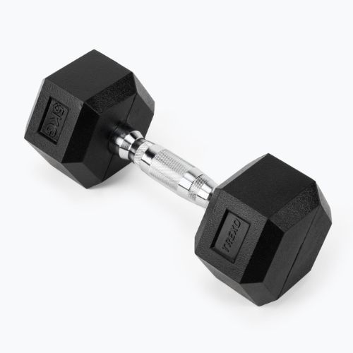 Pogumovaná činka XTREXO Hex HXD50 5 kg