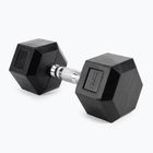 Pogumovaná činka XTREXO Hex HXD100 10 kg