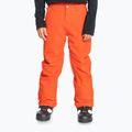 Dětské snowboardové kalhoty Quiksilver Estate oranžové EQBTP03033
