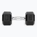 Pogumovaná činka XTREXO Hex HXD75 7.5 kg 5
