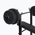 Posilovací lavice XTREXO BenchFit Lite se stojanem a činkou black 10