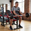 Posilovací lavice XTREXO BenchFit Max se stojanem a bicepsovým pultem black 6