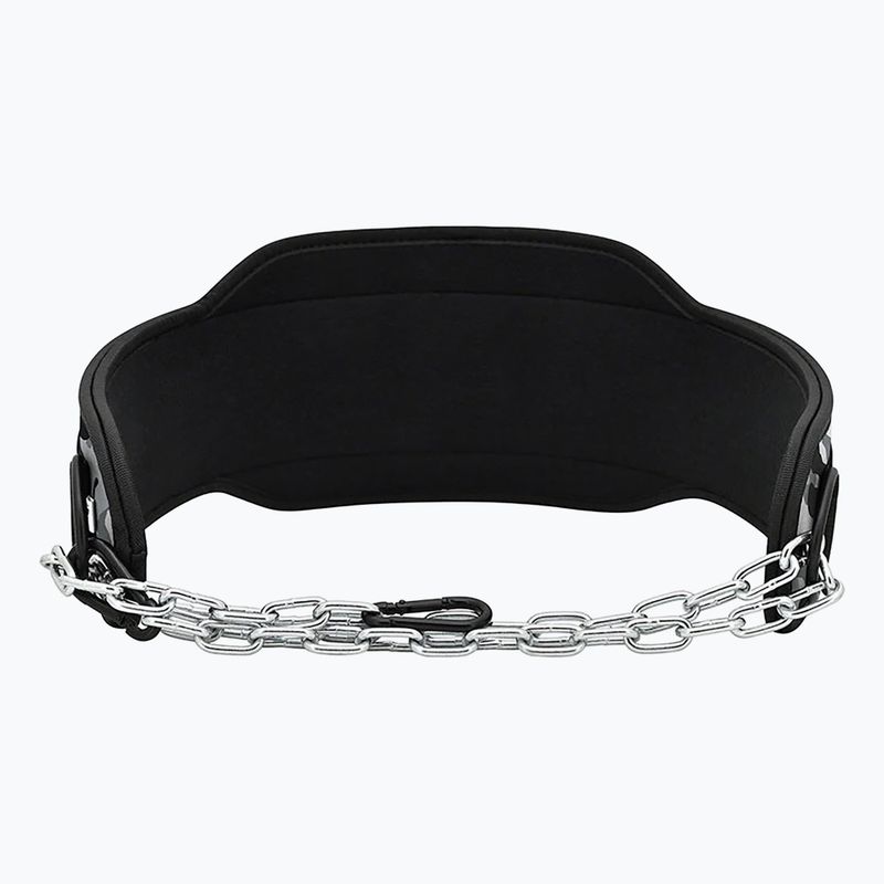 Vzpěračský opasek RDX Pro Dipping Belt 2 Layer černy WDB-T7B 5
