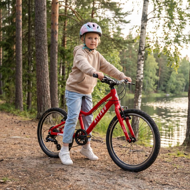 Dětské kolo ATTABO EASE 20" červené 5