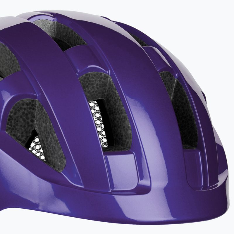 Dětská cyklistická přilba ATTABO K200 fialová 8