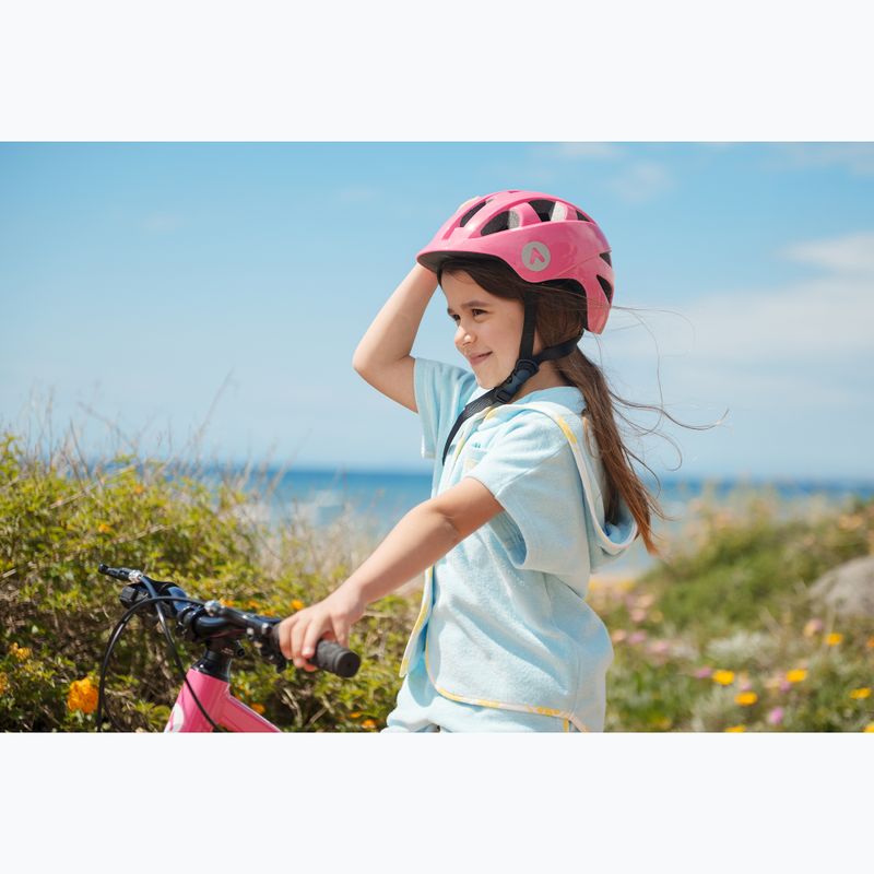 Dětská cyklistická přilba ATTABO K200 růžová 2