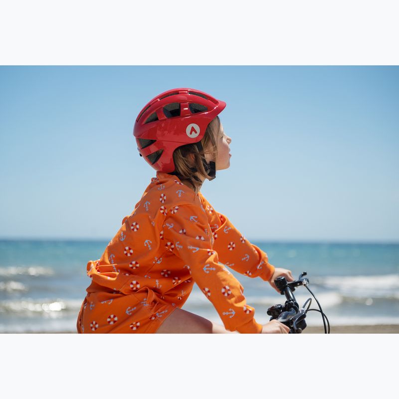 Dětská cyklistická přilba ATTABO K200 červená 2
