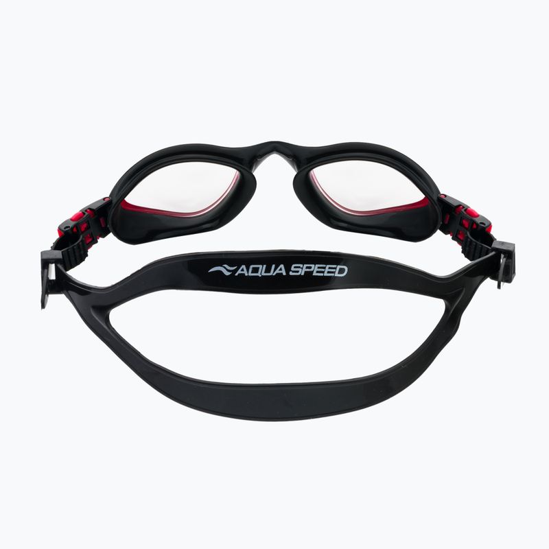 Plavecké brýle AQUA-SPEED Flex černo-červene 6663 5