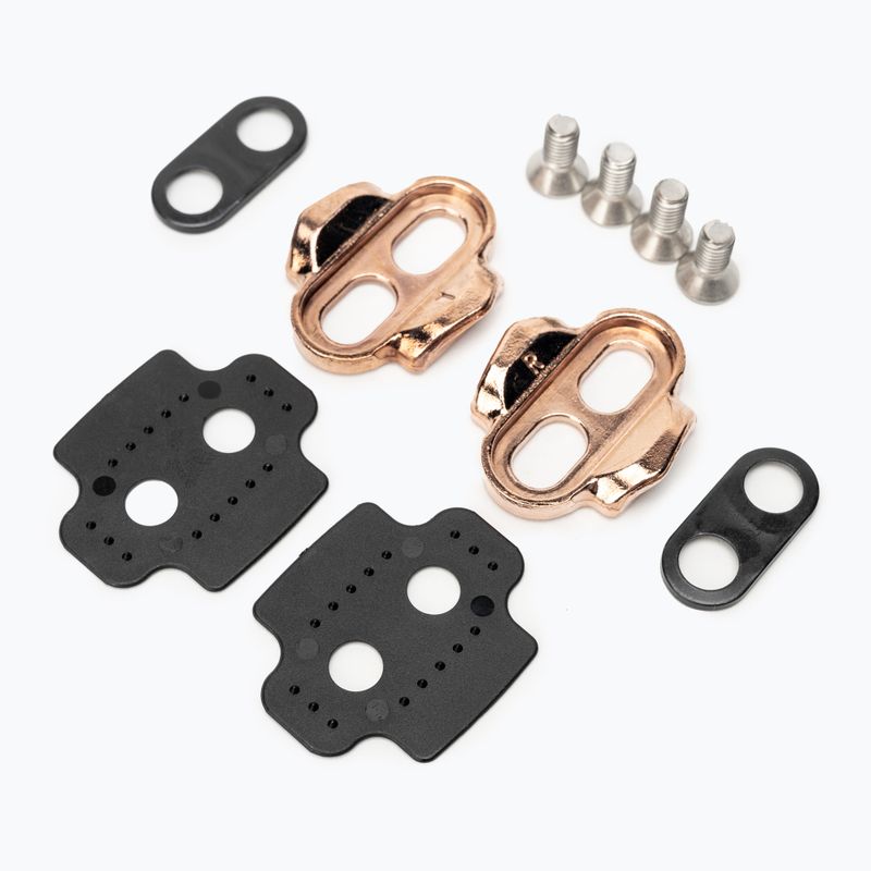 Pedály na kolo Crankbrothers Eggbeater 1 stříbrno-červene CR-14792 5