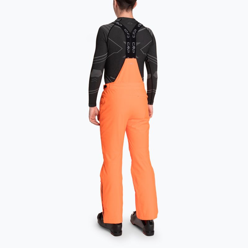 Pánské lyžařské kalhoty CMP 3W17397N fanta fluo 2