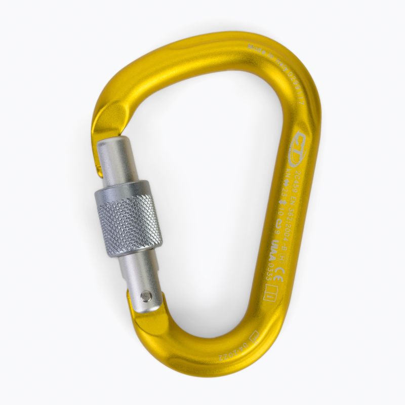 Karabina Climbing Technology Snappy SG žlutá 2