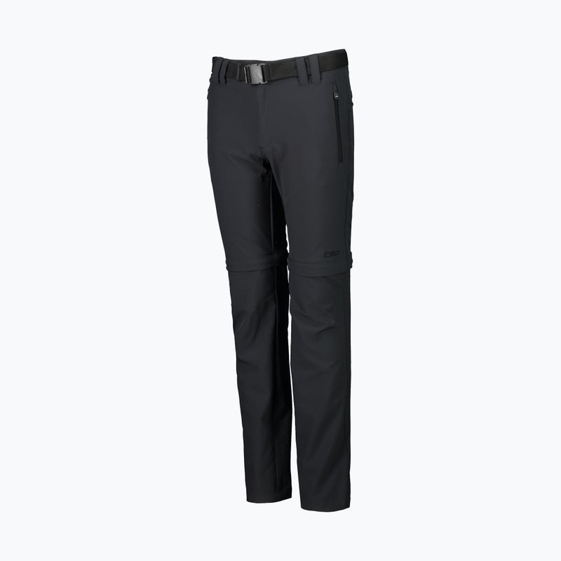 Dětské trekové kalhoty CMP Zip Off šedé 3T51644/U423 2