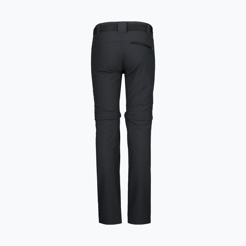 Dětské trekové kalhoty CMP Zip Off šedé 3T51644/U423 3