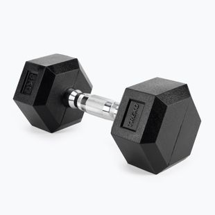 Pogumovaná činka XTREXO Hex HXD50 5 kg