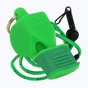 Píšťalka se šňůrkou FOX40 Classic CMG Safety zelená 9603