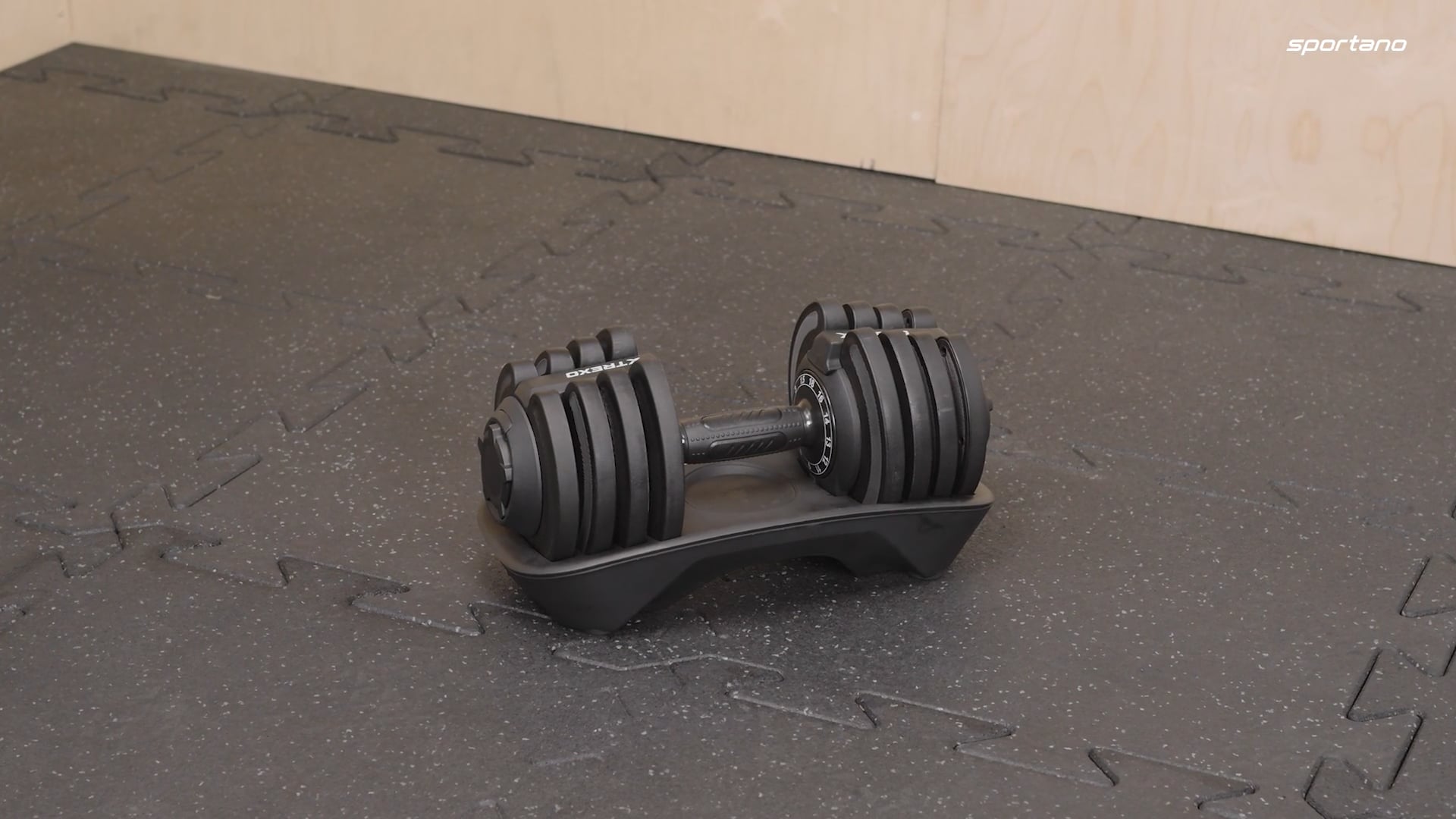 Nastavitelná činka XTREXO TXO-B4W003 18 kg black