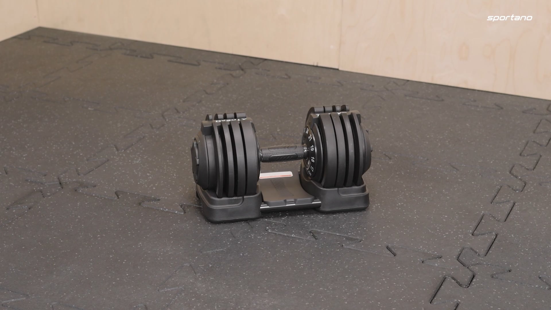 Nastavitelná činka XTREXO TXO-B4W002 24 kg black